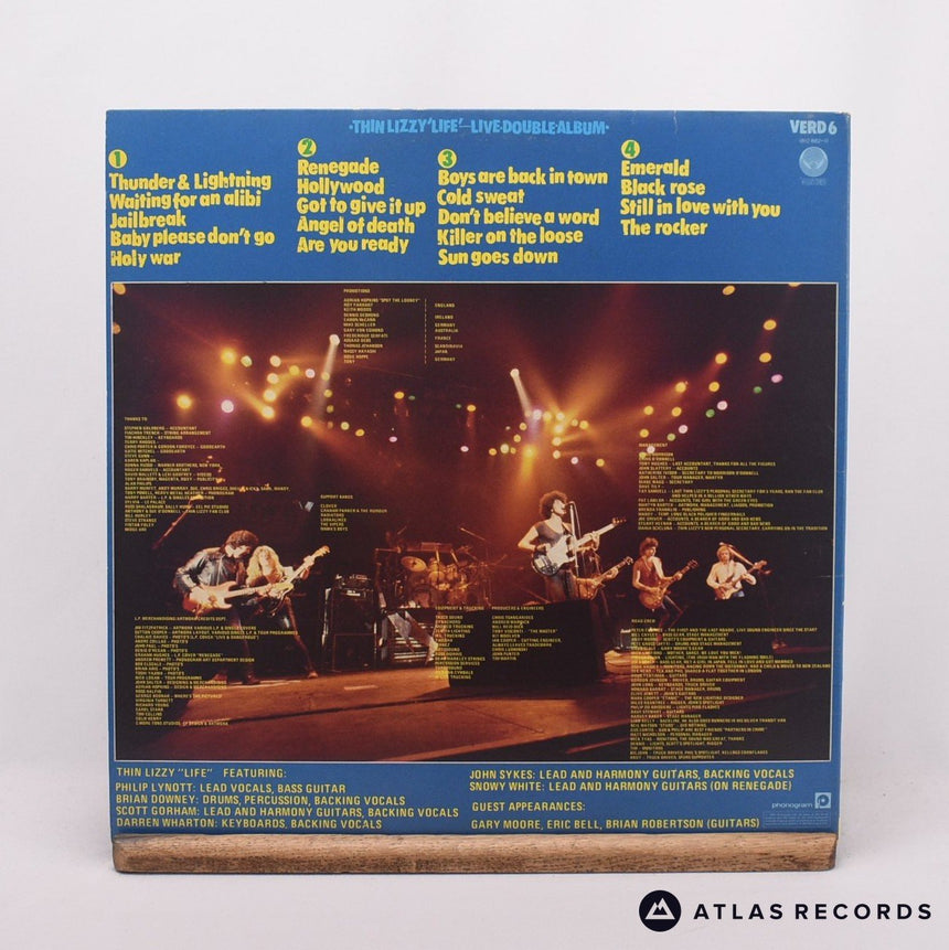 Thin Lizzy - Life Live - A//1 B//1 C//1 D//1 2 x LP Vinyl Record - EX/EX