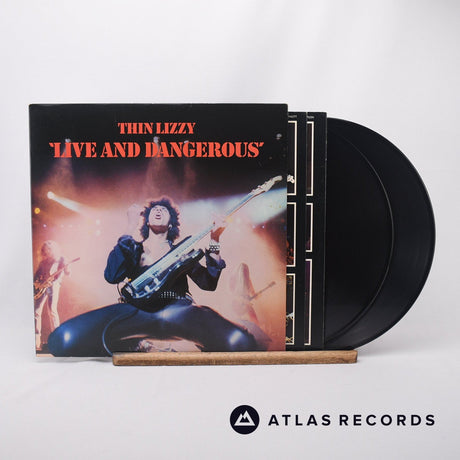 Thin Lizzy Live And Dangerous 2 x LP Vinyl Record - Front Cover & Record