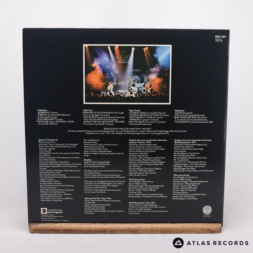 Thin Lizzy - Live And Dangerous - Gatefold2 x LP Vinyl Record - EX/NM