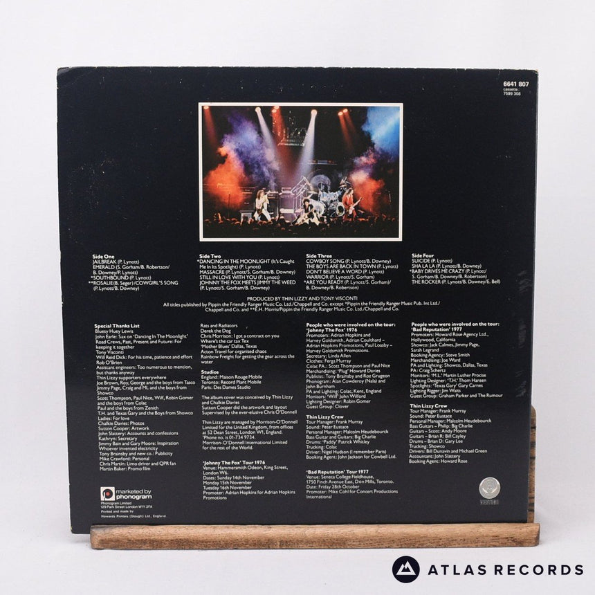 Thin Lizzy - Live And Dangerous - 1Y//3 2Y//2 2 x LP Vinyl Record - EX/EX