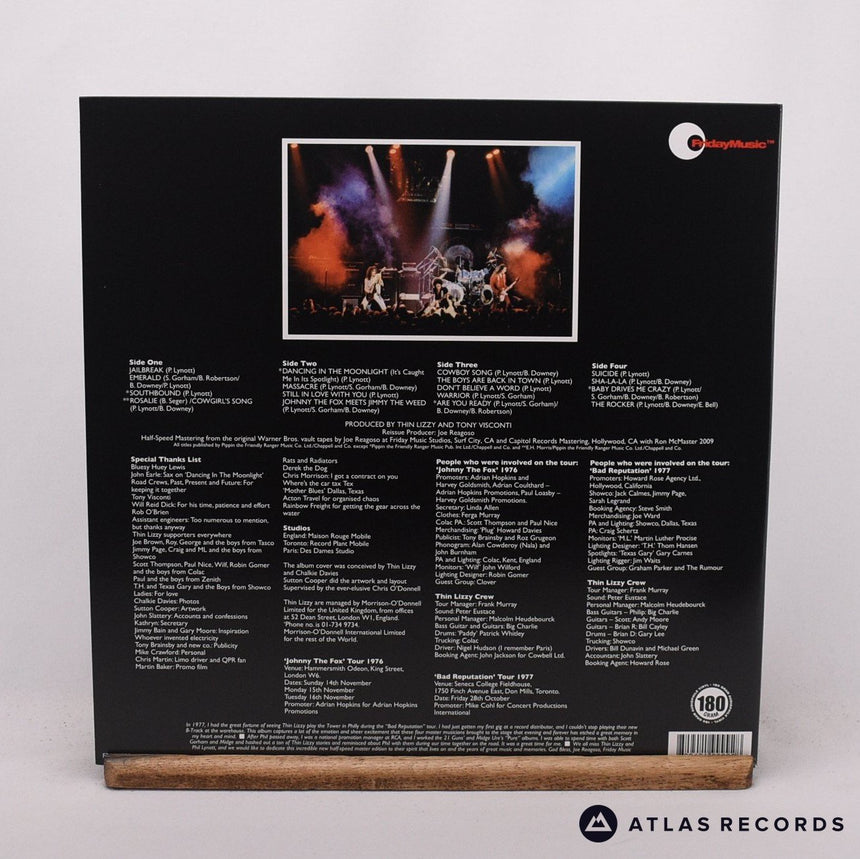 Thin Lizzy - Live And Dangerous - 180G Insert Reissue LP Vinyl Record - NM/NM