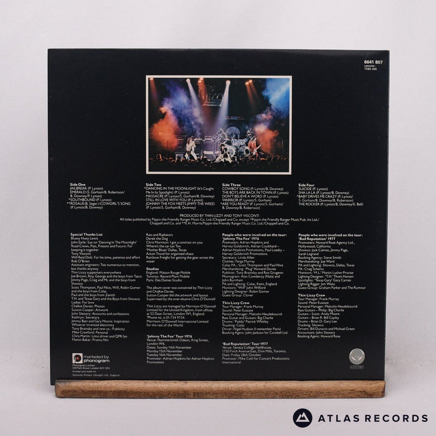 Thin Lizzy - Live And Dangerous - 1Y//3 2Y//2 2 x LP Vinyl Record - EX/EX