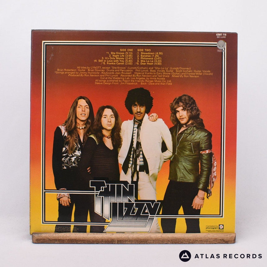 Thin Lizzy - Nightlife - 1Y//2 B//3 LP Vinyl Record - EX/EX