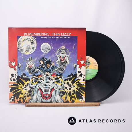 Thin Lizzy Remembering 2 x LP Vinyl Record - Front Cover & Record