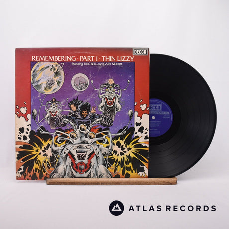 Thin Lizzy Remembering Part 1 LP Vinyl Record - Front Cover & Record