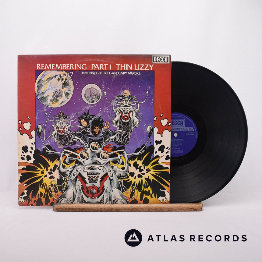 Thin Lizzy Remembering Part 1 LP Vinyl Record - Front Cover & Record