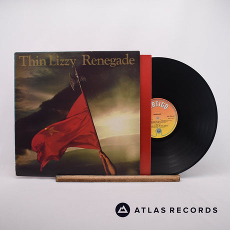 Thin Lizzy Renegade LP Vinyl Record - Front Cover & Record