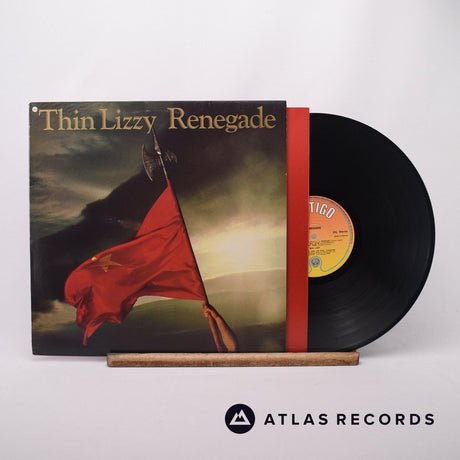 Thin Lizzy Renegade LP Vinyl Record - Front Cover & Record