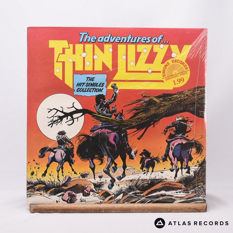 Thin Lizzy The Adventures Of Thin Lizzy LP Vinyl Record - Front Cover & Record