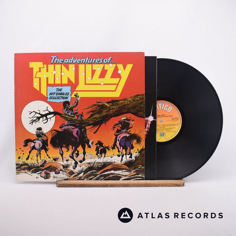 Thin Lizzy The Adventures Of Thin Lizzy LP Vinyl Record - Front Cover & Record