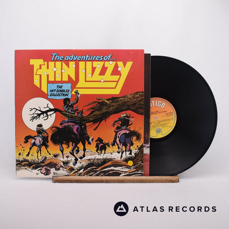 Thin Lizzy The Adventures Of Thin Lizzy LP Vinyl Record - Front Cover & Record