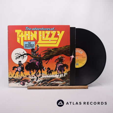 Thin Lizzy The Adventures Of Thin Lizzy LP Vinyl Record - Front Cover & Record