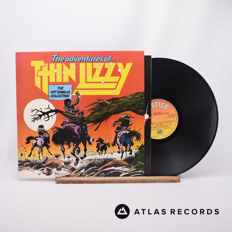 Thin Lizzy The Adventures Of Thin Lizzy LP Vinyl Record - Front Cover & Record