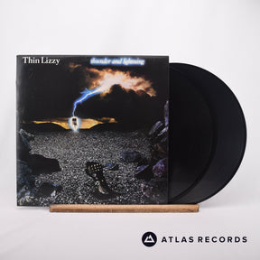 Thin Lizzy Thunder And Lightning LP + 12" Vinyl Record - Front Cover & Record