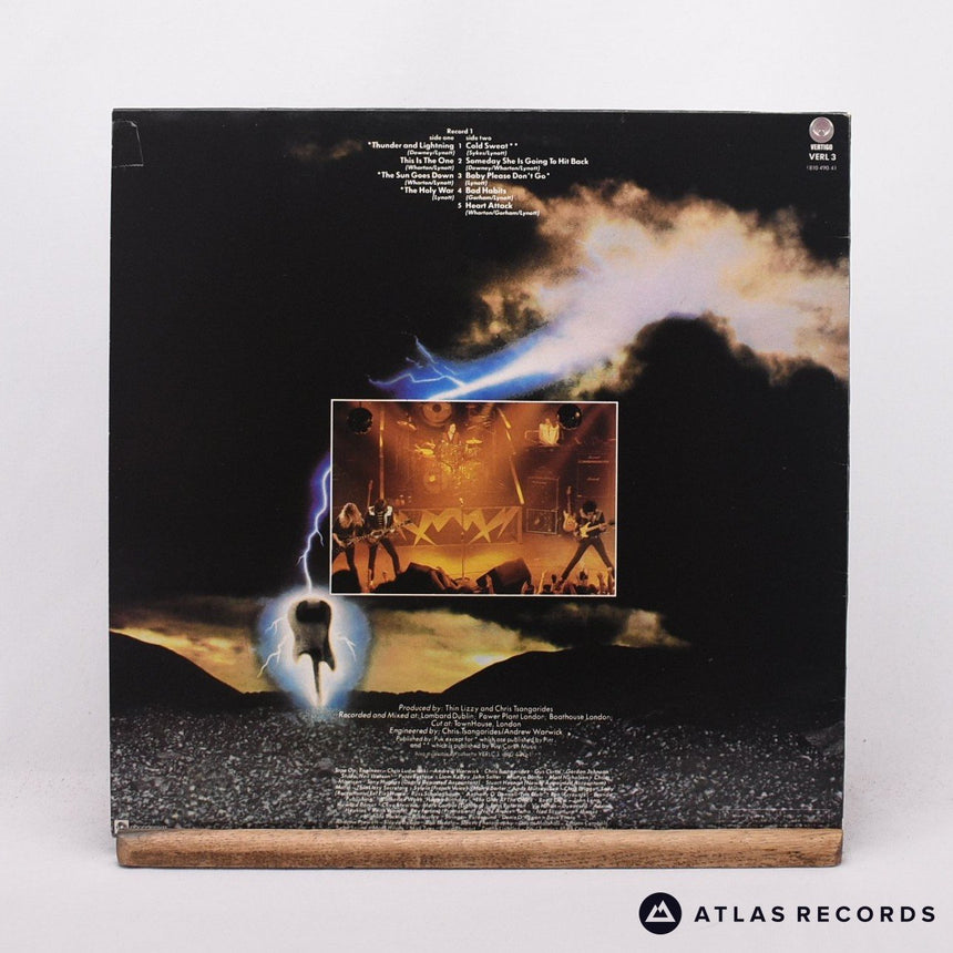 Thin Lizzy - Thunder And Lightning - A//1 B//2 LP Vinyl Record - VG+/EX