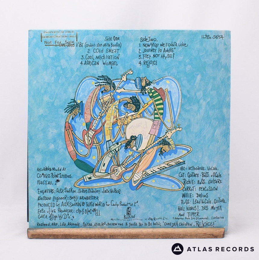 Third World - Journey To Addis - Blue Limited Edition LP Vinyl Record - EX/NM