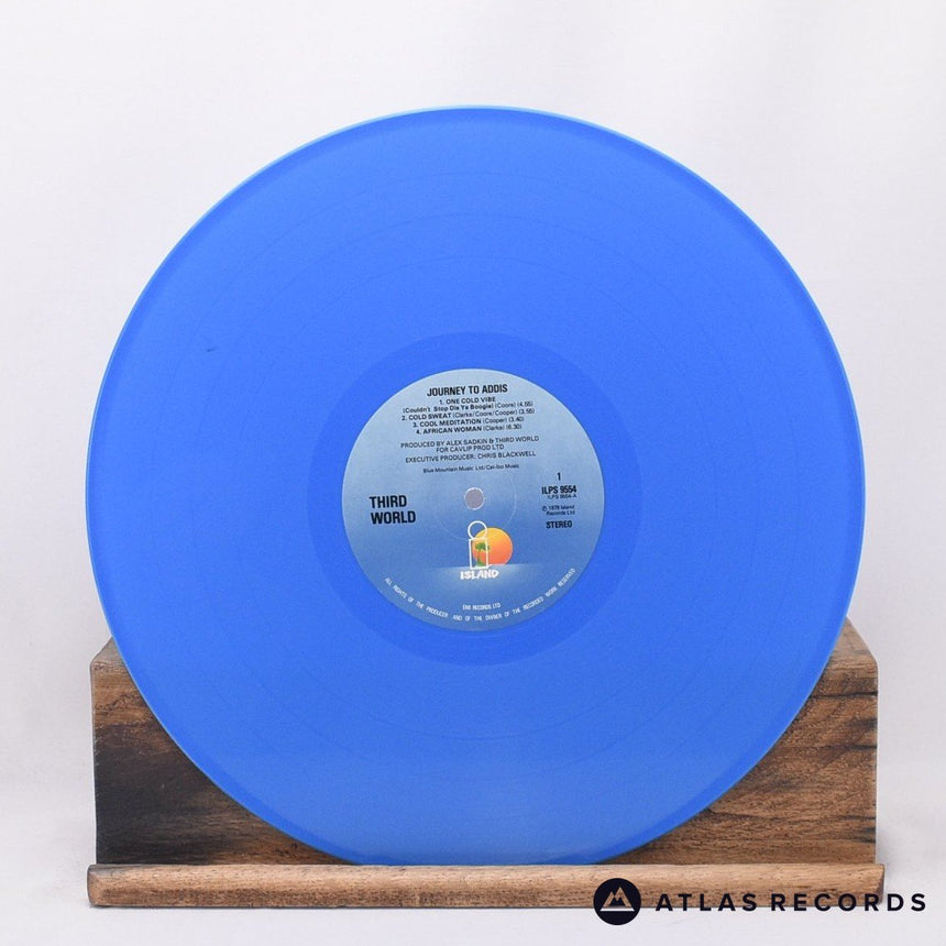 Third World - Journey To Addis - Blue Limited Edition LP Vinyl Record - EX/NM