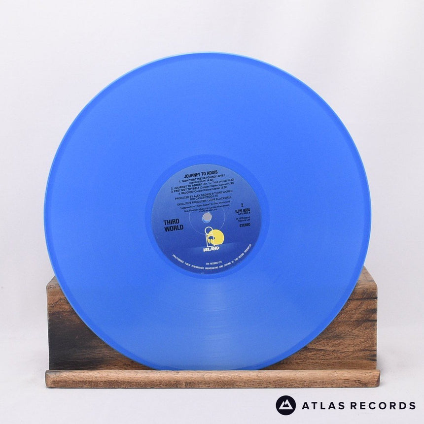 Third World - Journey To Addis - Blue Limited Edition LP Vinyl Record - EX/NM