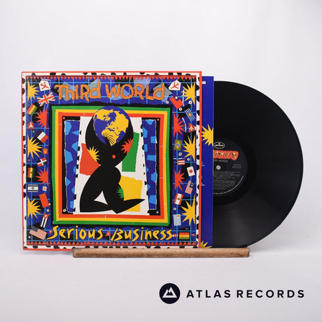Third World Serious Business LP Vinyl Record - Front Cover & Record