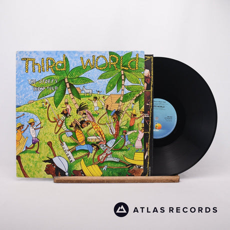 Third World The Story's Been Told LP Vinyl Record - Front Cover & Record