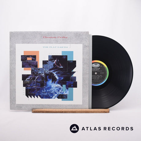 Thomas Dolby The Flat Earth LP Vinyl Record - Front Cover & Record