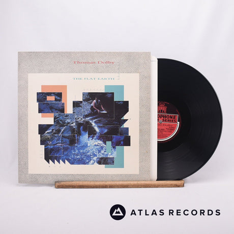 Thomas Dolby The Flat Earth LP Vinyl Record - Front Cover & Record