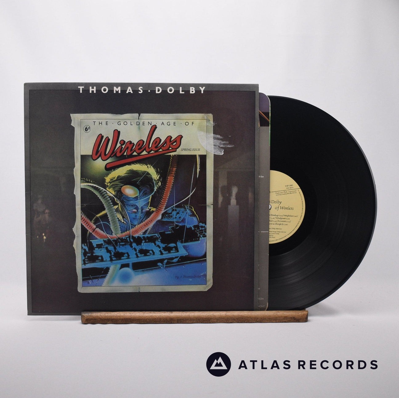 Thomas Dolby The Golden Age Of Wireless LP Vinyl Record - Front Cover & Record