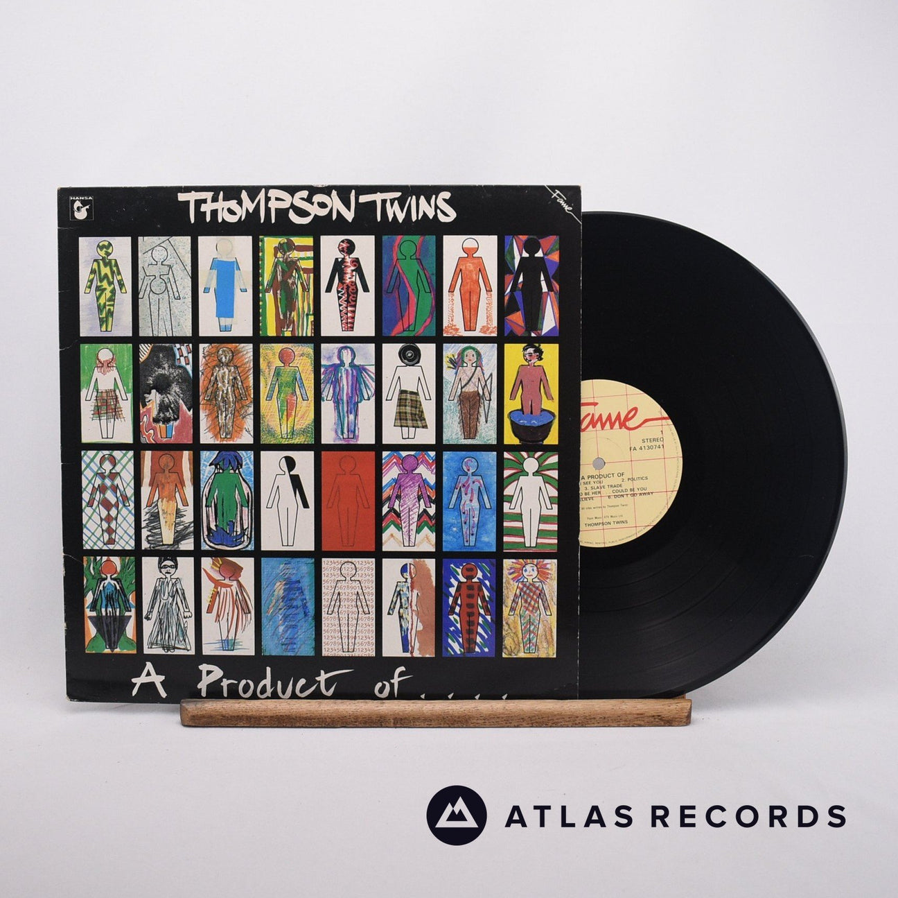 Thompson Twins A Product Of... LP Vinyl Record - Front Cover & Record