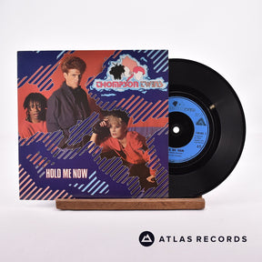Thompson Twins Hold Me Now 7" Vinyl Record - Front Cover & Record
