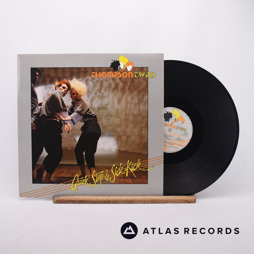 Thompson Twins Quick Step & Side Kick LP Vinyl Record - Front Cover & Record