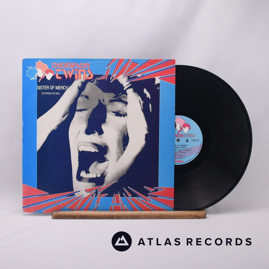 Thompson Twins Sister Of Mercy 12" Vinyl Record - Front Cover & Record