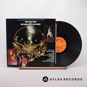 Three Dog Night Captured Live At The Forum LP Vinyl Record - Front Cover & Record
