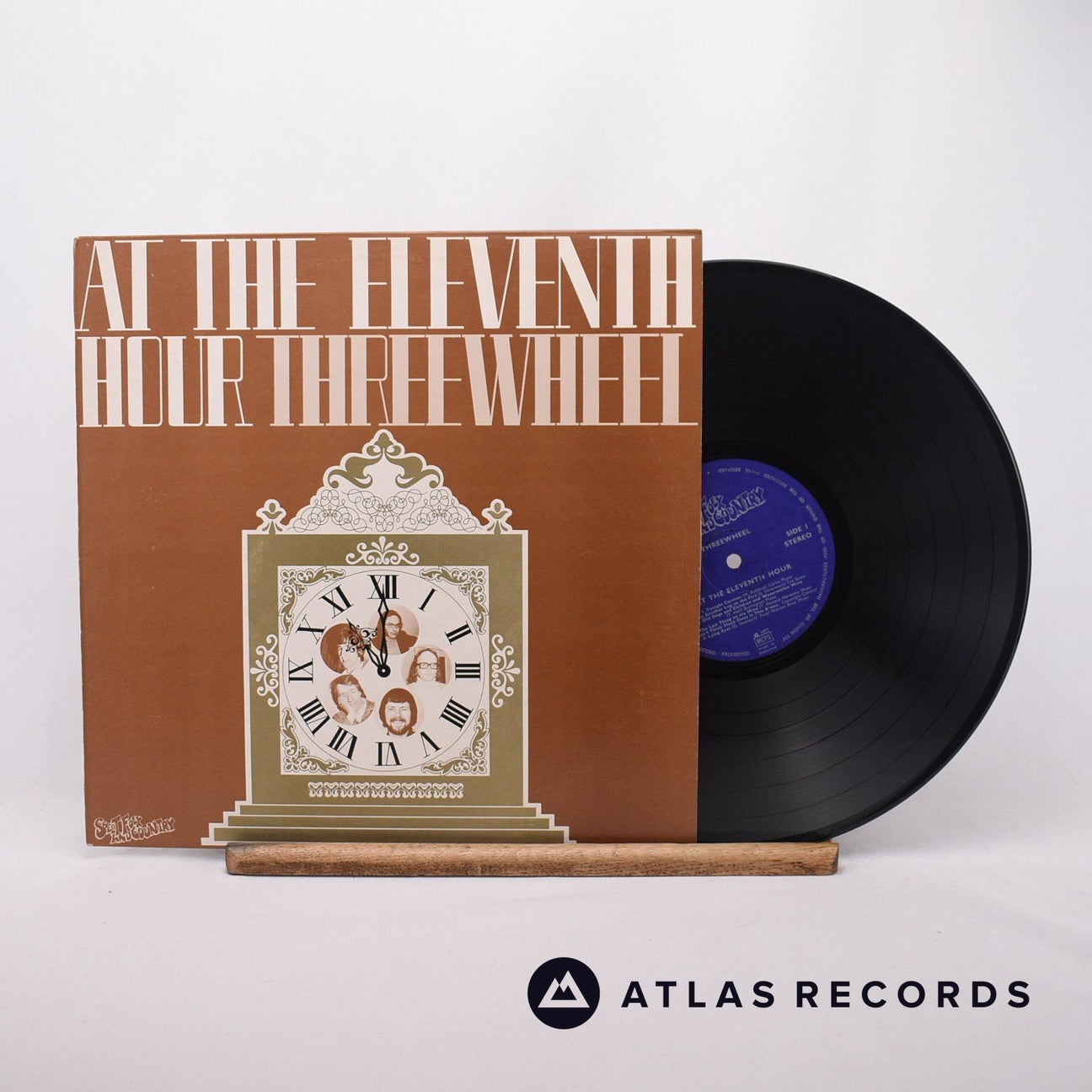 Threewheel At The Eleventh Hour LP Vinyl Record - Front Cover & Record