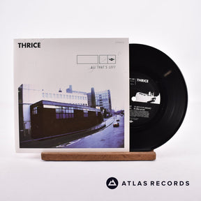 Thrice All That's Left 7" Vinyl Record - Front Cover & Record