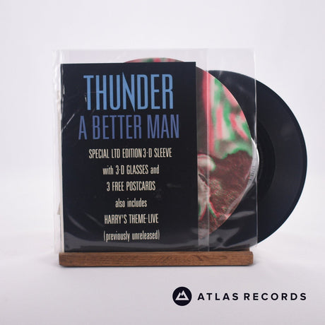 Thunder A Better Man 7" Vinyl Record - Front Cover & Record