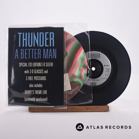 Thunder A Better Man 7" Vinyl Record - Front Cover & Record