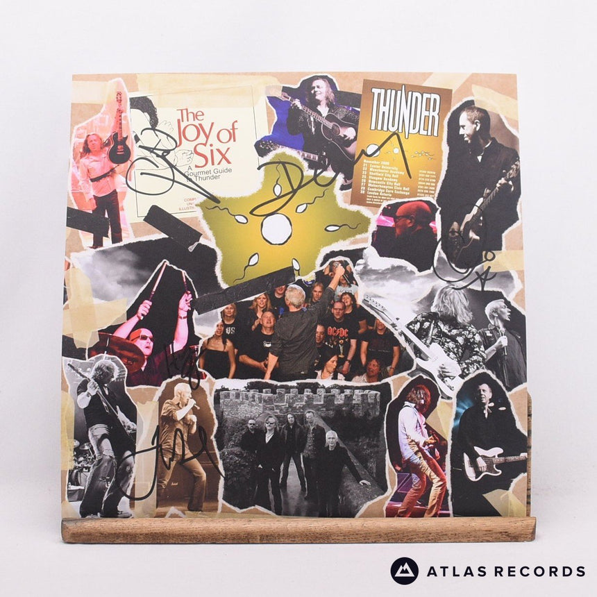 Thunder - Bang! - White Yellow Insert 2 x LP Vinyl Record - NM/NM