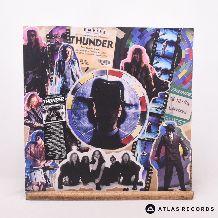 Thunder - Behind Closed Doors - Clear Red 2 x LP Vinyl Record - NM/NM
