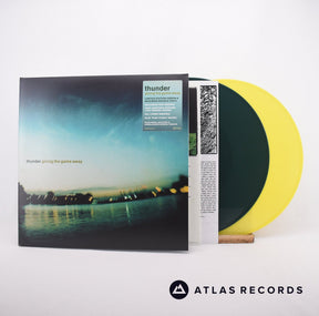 Thunder Giving The Game Away 2 x LP Vinyl Record - Front Cover & Record