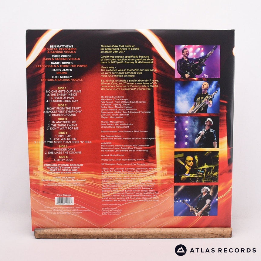 Thunder - Stage - Gatefold 3 x LP Vinyl Record - EX/NM