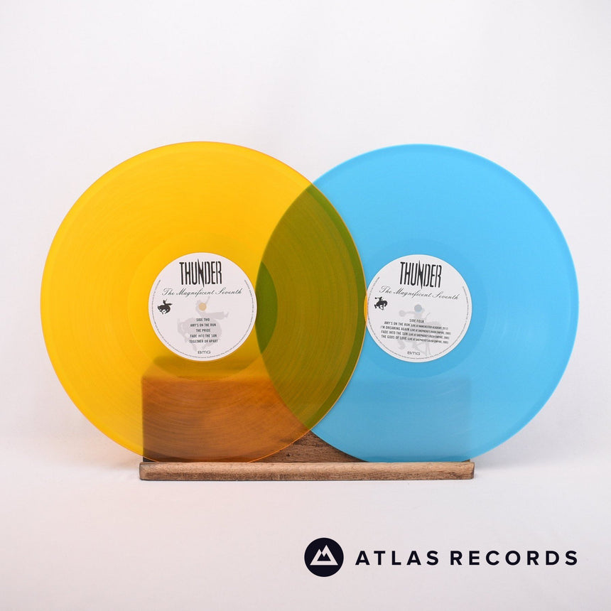 Thunder - The Magnificent Seventh! - Blue Translucent Orange 2 x LP Vinyl Record