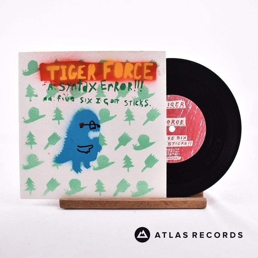 Tiger Force Syntax Error! 7" Vinyl Record - Front Cover & Record