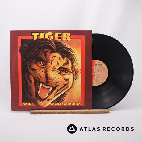 Tiger Goin' Down Laughing LP Vinyl Record - Front Cover & Record