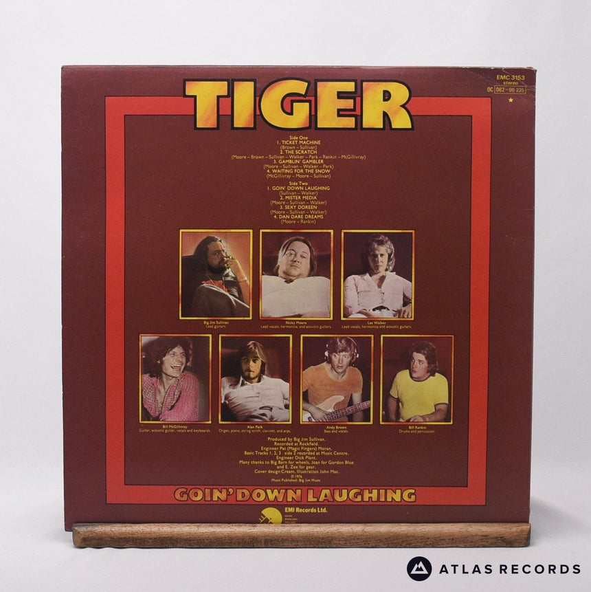 Tiger - Goin' Down Laughing - LP Vinyl Record - VG+/VG+