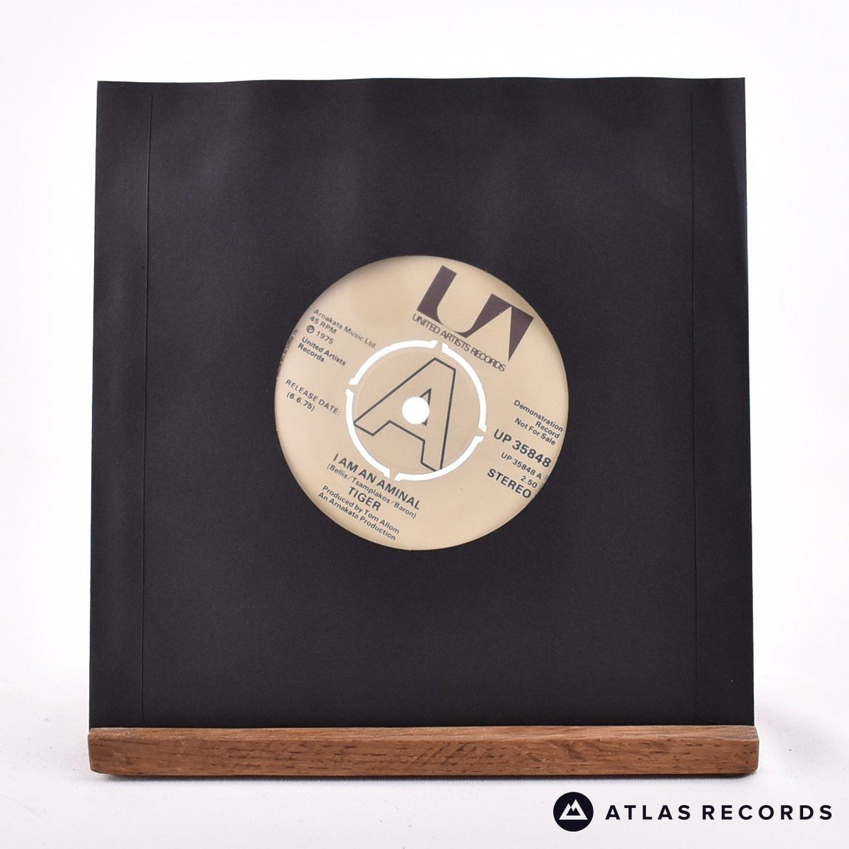 Tiger I Am An Aminal 7" Vinyl Record - In Sleeve