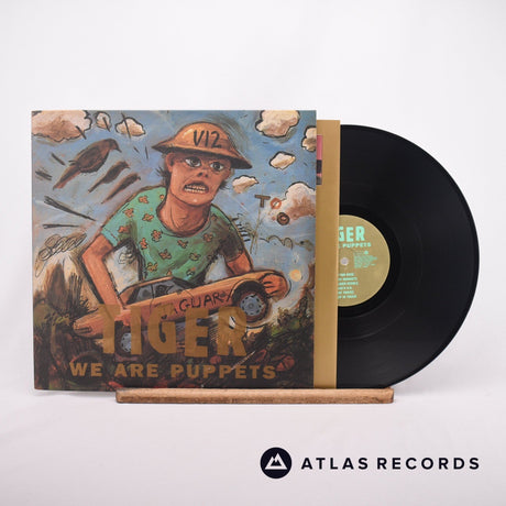Tiger We Are Puppets LP Vinyl Record - Front Cover & Record