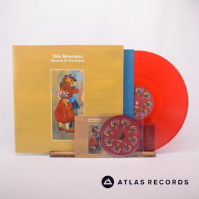 Tim Bowness Flowers At The Scene LP + CD Vinyl Record - Front Cover & Record