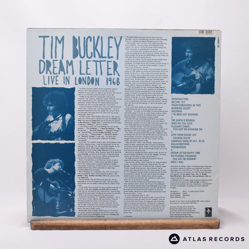 Tim Buckley - Dream Letter - Double LP Vinyl Record - EX/VG+