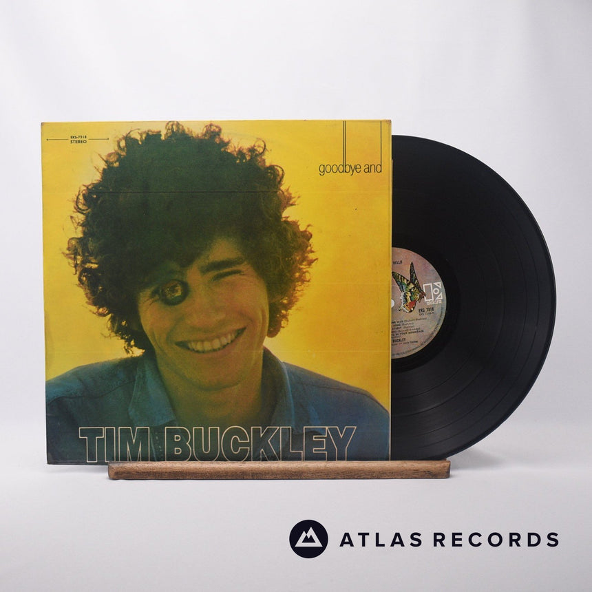 Tim Buckley Goodbye And Hello LP Vinyl Record - Front Cover & Record