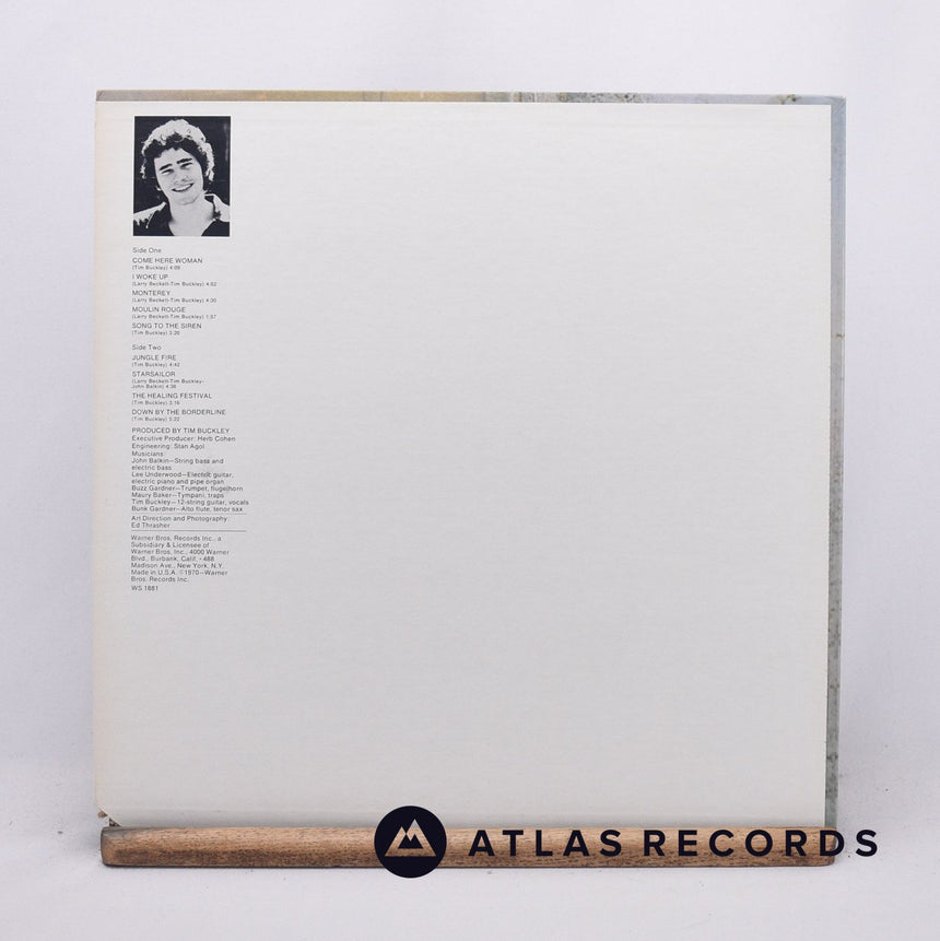Tim Buckley - Starsailor - Us LP Vinyl Record - VG+/EX